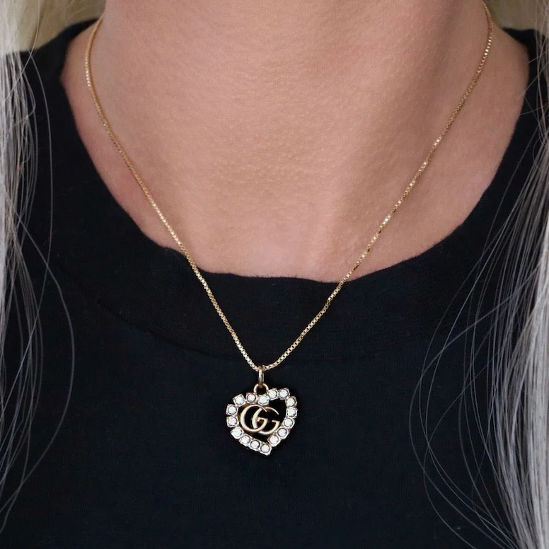 商品Alt模板：GG Amour Necklace - xtest